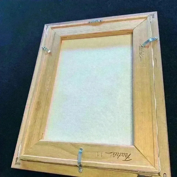 Cottage scene  Oil Painting Gold Frame Wall Art Framed Decor - Picture 2 of 4